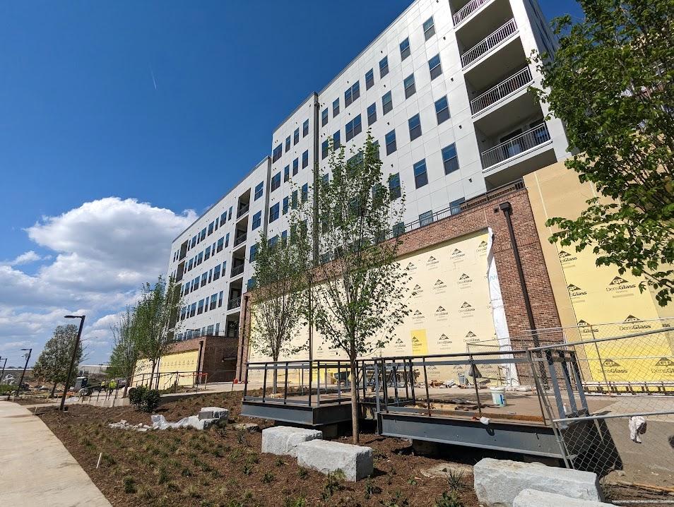 Photos Echo Street West project's BeltLine porch is starting to exist